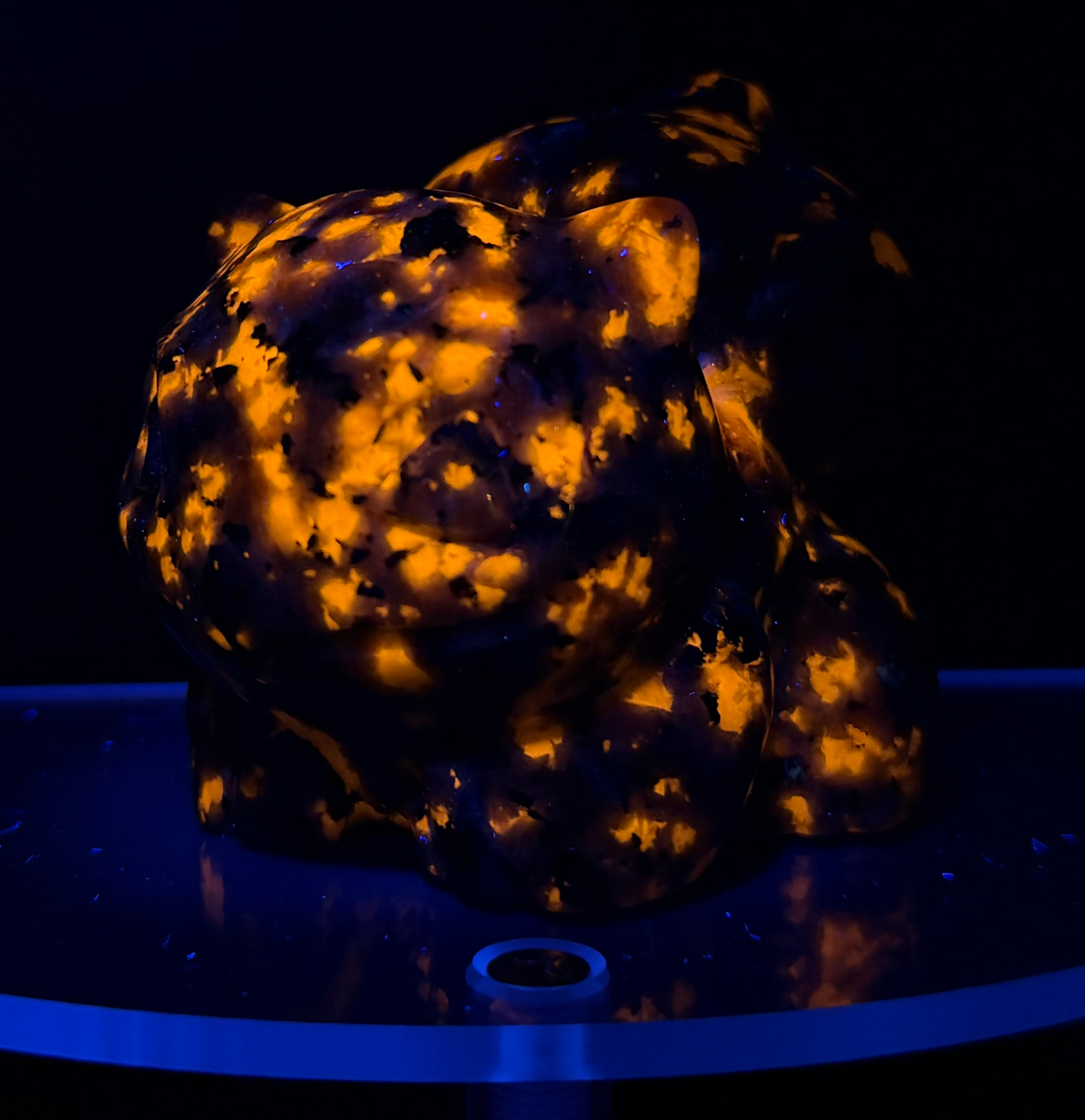 Hand-Carved Yooperlite Bulbasaur